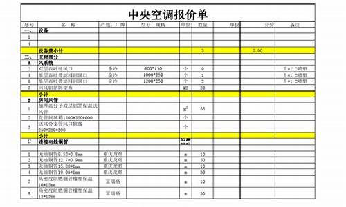 2021年家用空调价格一览_家用空调报价单明细表