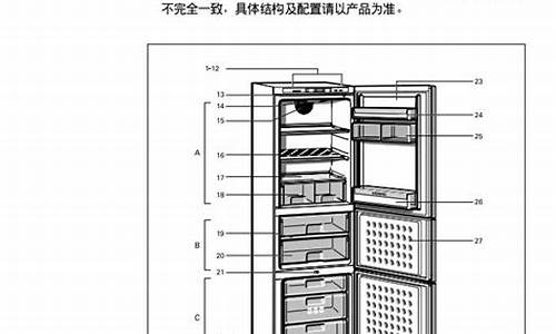 西门子电冰箱说明书_西门子电冰箱说明书图片